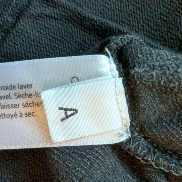 Eileen Fisher High Waist Slim Crop Black Washable Stretch Crepe Pant Women's XL - Picture 5 of 15